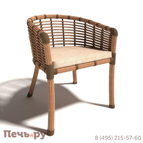 Кресло обеденное Rotang Lux Бамбук фото