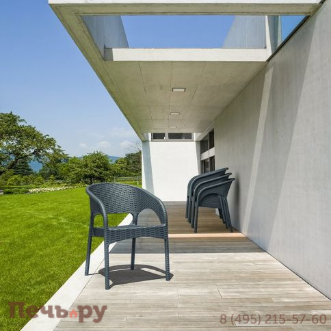 Кресло пластиковое плетеное Panama 234/808-0081 фото 5