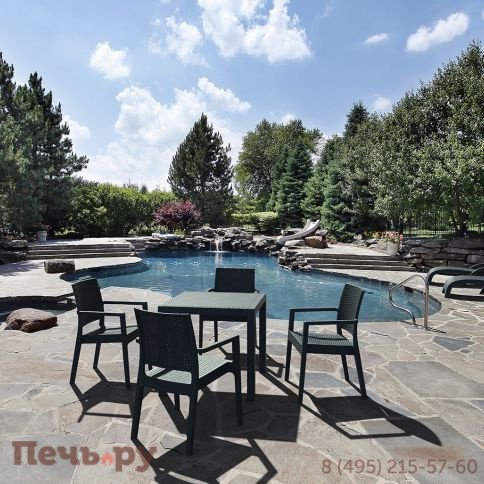 Кресло пластиковое плетеное Siesta Contract Ibiza 234/810-3211 фото 3