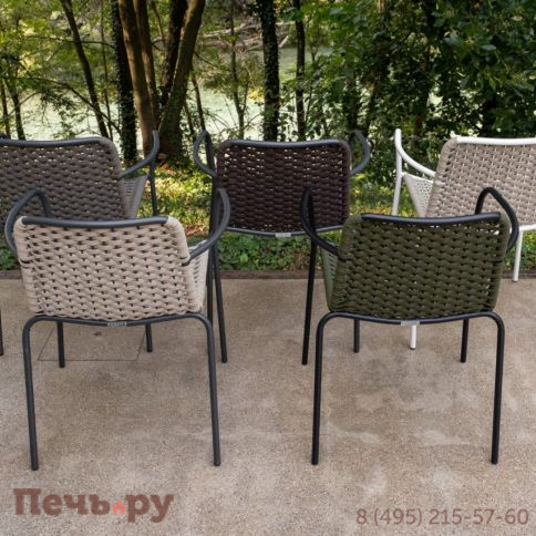 Кресло плетеное Grattoni Cannes фото 3