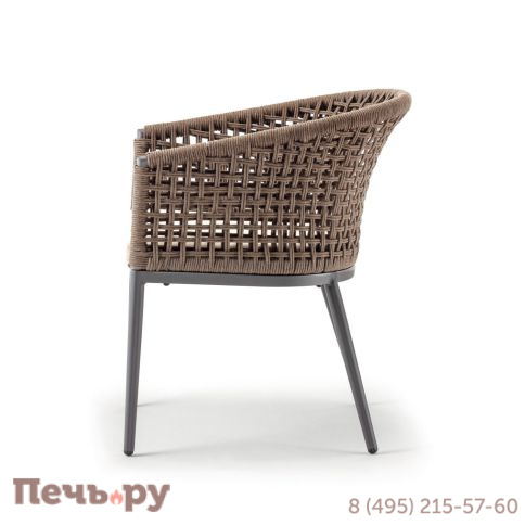 Кресло плетеное мягкое Grattoni Cuba фото 4