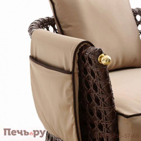 Кресло плетеное с подушками DFN Rigel фото 6