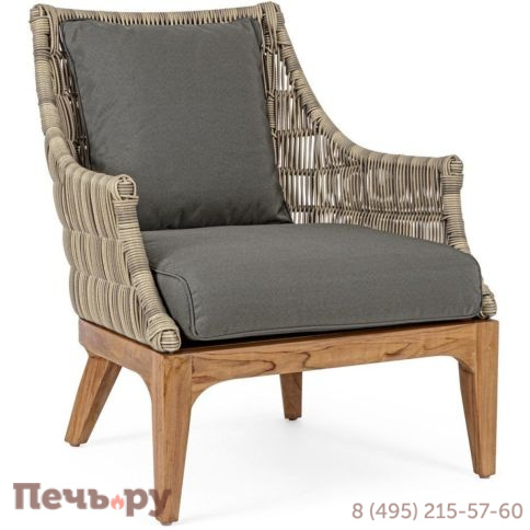 Кресло плетеное с подушками Garden Relax Keilani фото