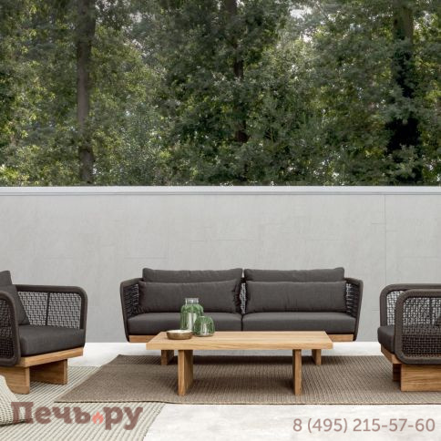 Кресло плетеное с подушками Garden Relax Xylia фото 2