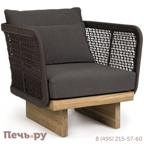 Кресло плетеное с подушками Garden Relax Xylia фото