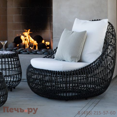 Кресло плетеное с подушками Janus et Cie Vino фото 5