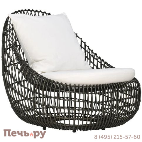 Кресло плетеное с подушками Janus et Cie Vino фото