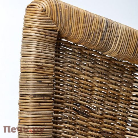 Кресло плетеное с подушкой Exteta Poltrona Bergere 1939 фото 6