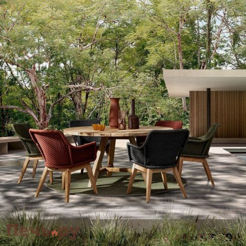 Кресло плетеное с подушкой Garden Relax Allison фото 3