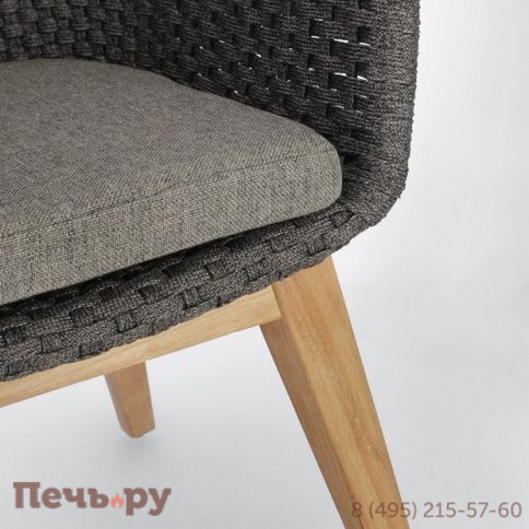 Кресло плетеное с подушкой Garden Relax Allison фото 9