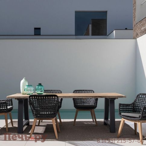 Кресло плетеное с подушкой Garden Relax Madison фото 4