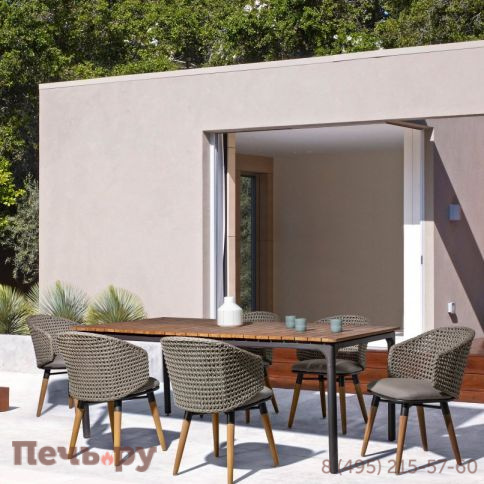 Кресло плетеное с подушкой Garden Relax Ninfa фото 3