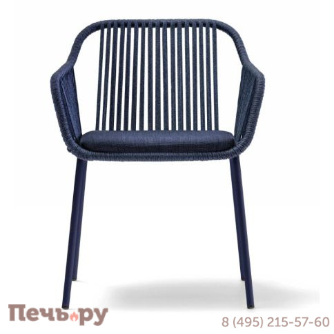 Кресло плетеное с подушкой Pedrali Babila Twist фото 11