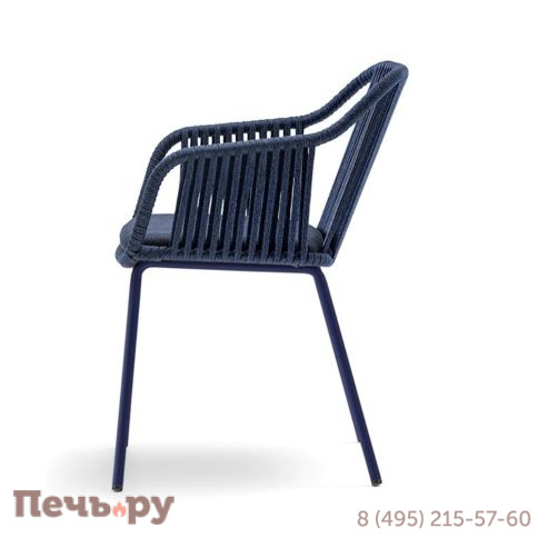 Кресло плетеное с подушкой Pedrali Babila Twist фото 9