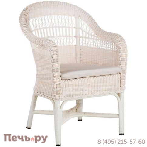 Кресло плетеное с подушкой Point Alga Armchair фото