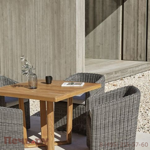 Кресло плетеное с подушкой Point Heritage фото 5