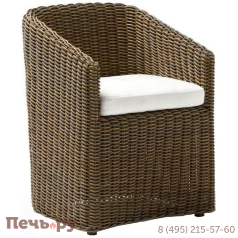 Кресло плетеное с подушкой Point Heritage фото