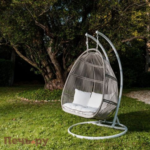 Кресло подвесное плетеное RosaDesign Virgo фото 3