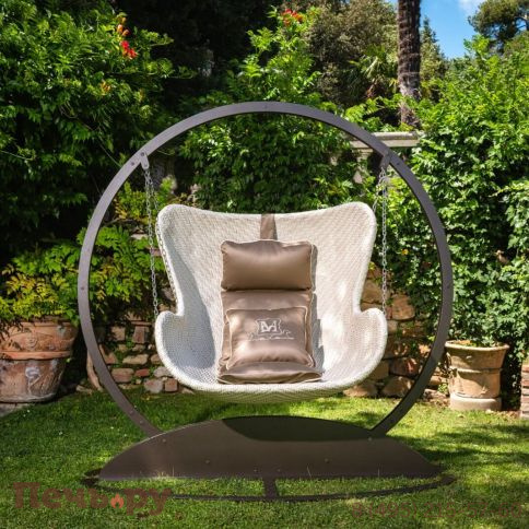 Кресло подвесное плетеное с подушками DFN Aldebaran фото 4