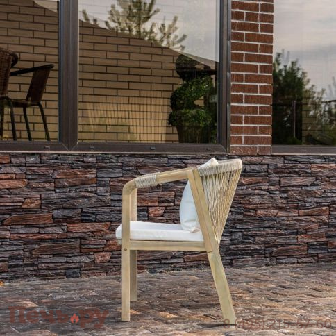 Кресло Royal Family MICHELLE из натуральной акации фото 3