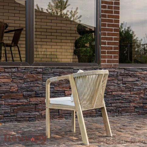 Кресло Royal Family MICHELLE из натуральной акации фото 4