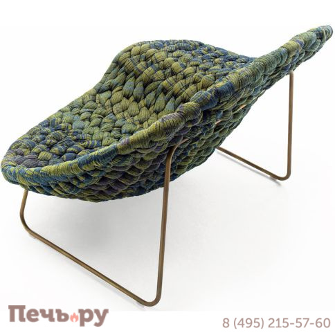 Кресло-шезлонг плетеное Paola Lenti Shito фото 8