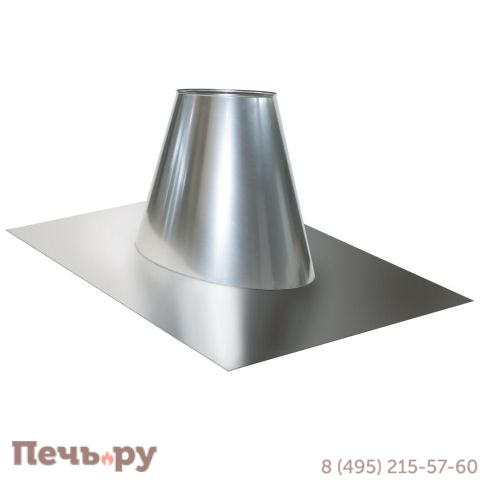 Кровельный элемент Дымок 20/45° на трубу с изоляцией 0,5 мм Уцененный фото