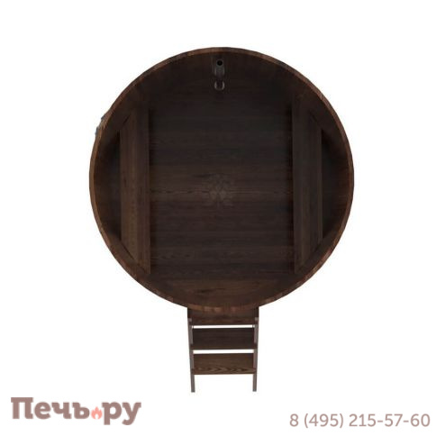 Купель BentWood круглая из лиственницы, d=1.5 м,  толщина стенок - 2,8 см фото 10