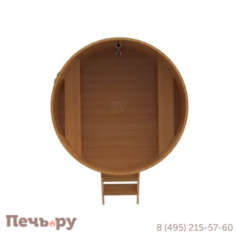 Купель BentWood круглая из лиственницы, d=1.5 м,  толщина стенок - 2,8 см фото 13