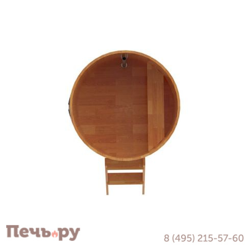 Купель BentWood круглая из сращенных ламелей лиственницы, d=1.17 м,  толщина стенок - 2,8 см фото 14