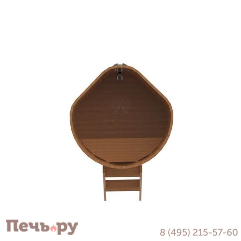 Купель BentWood угловая из дуба, 1,03Х1,03,  толщина стенок - 2,6 см фото 12