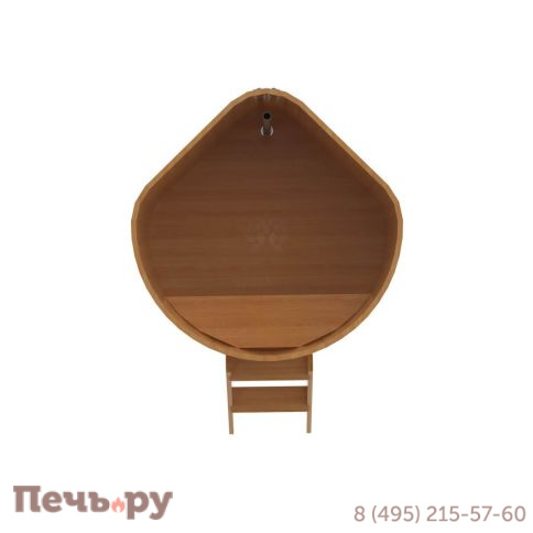 Купель BentWood угловая из лиственницы, 1,19Х1,19,  толщина стенок - 2,8 см фото 11