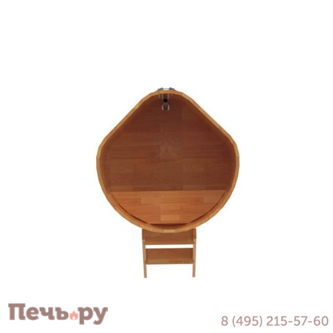 Купель BentWood угловая из сращенных ламелей лиственницы, 1,03Х1,03,  толщина стенок - 2,8 см фото 13