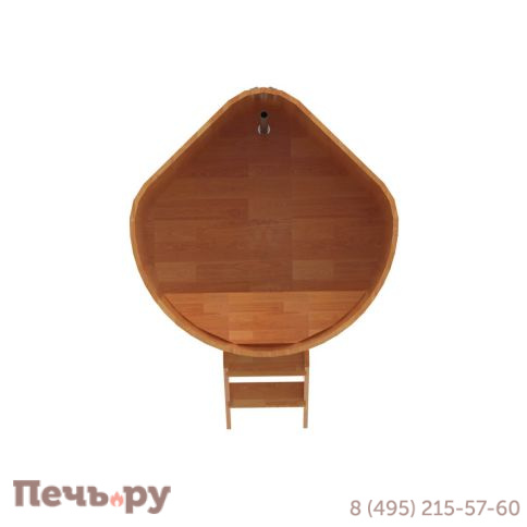 Купель BentWood угловая из сращенных ламелей лиственницы, 1,19Х1,19,  толщина стенок - 2,8 см фото 11