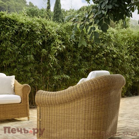 Лаунж-кресло плетеное с подушками Point Brumas фото 2