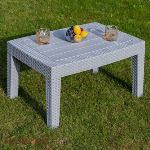 Лаунж-стол Royal Family LANA светло-серый фото