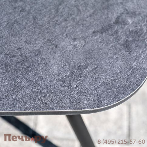 Лаунж-зона 4SiS Верона 5-местная плетеная из роупа (веревки), каркас алюминиевый темно-серый, роуп темно-серый фото 14