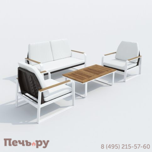 Лаунж зона Ideal Patio ARTI белая фото 10