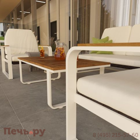 Лаунж зона Ideal Patio ARTI белая фото 3