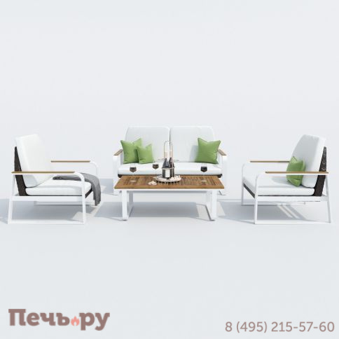 Лаунж зона Ideal Patio ARTI белая фото 4