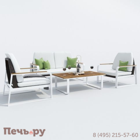 Лаунж зона Ideal Patio ARTI белая фото 5