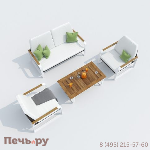 Лаунж зона Ideal Patio ARTI белая фото 6