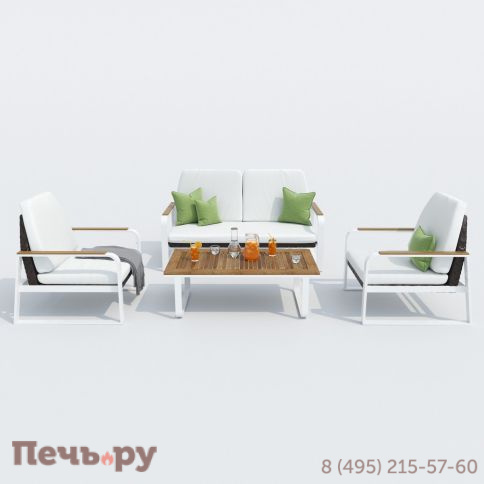 Лаунж зона Ideal Patio ARTI белая фото 7