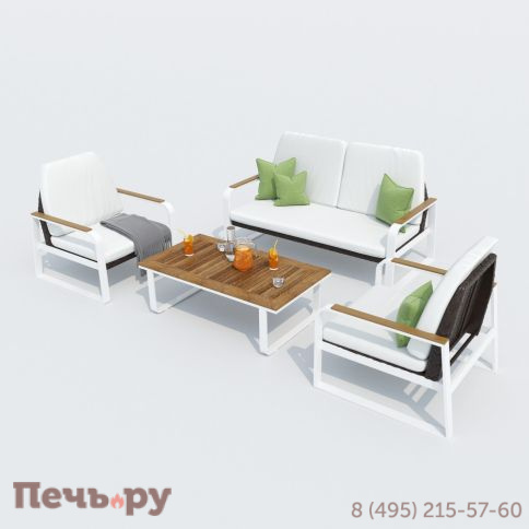 Лаунж зона Ideal Patio ARTI белая фото 8