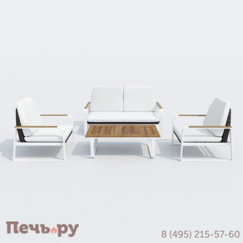 Лаунж зона Ideal Patio ARTI белая фото 9