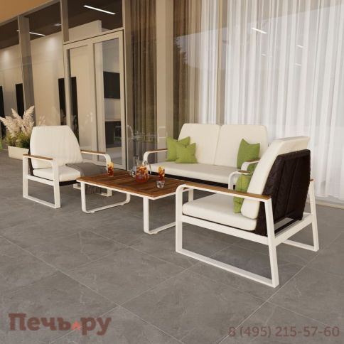 Лаунж зона Ideal Patio ARTI белая фото