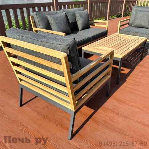 Лаунж зона Ideal Patio EGMONT с двухместным диваном фото 10