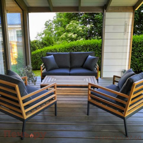 Лаунж зона Ideal Patio EGMONT с двухместным диваном фото 2