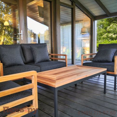 Лаунж зона Ideal Patio EGMONT с двухместным диваном фото 3