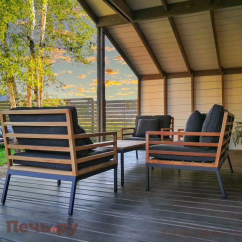 Лаунж зона Ideal Patio EGMONT с двухместным диваном фото 5